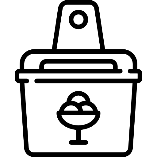 Ice cream machine summer food sweet icon