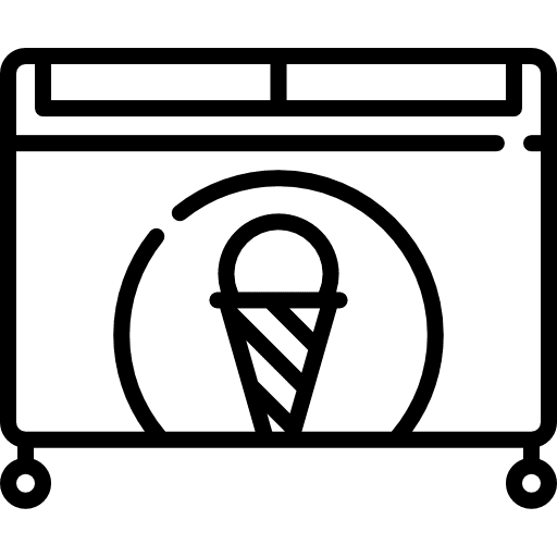 Fridge refrigerator technology cold icon