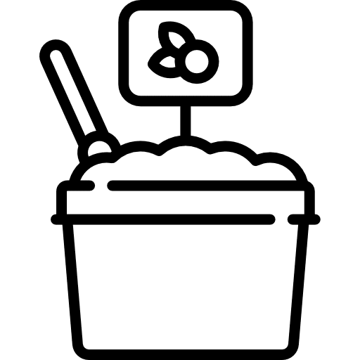 Ice cream food and restaurant food dessert icon