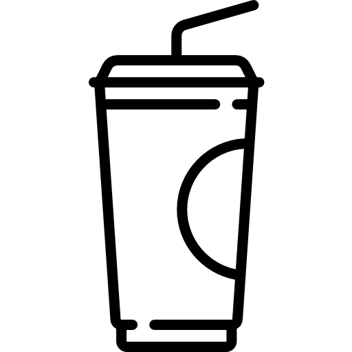 Milkshake sweet beverage dessert icon