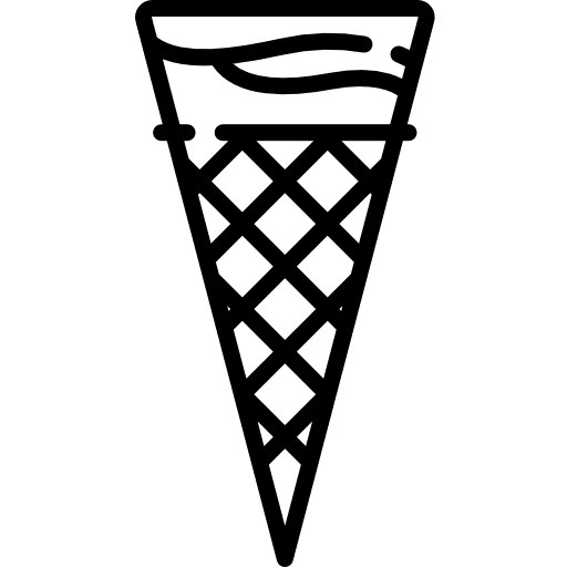 Ice cream food and restaurant food summertime icon