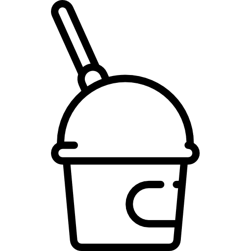 Ice cream summer food summertime icon