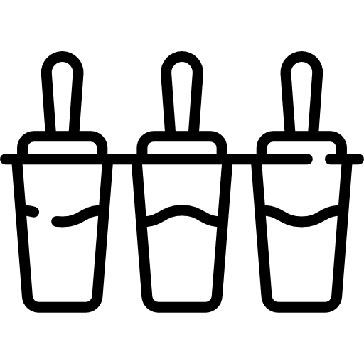 Popsicle ice cream food dessert icon