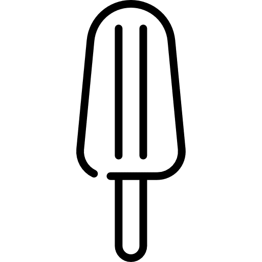 Popsicle ice cream summer summertime icon