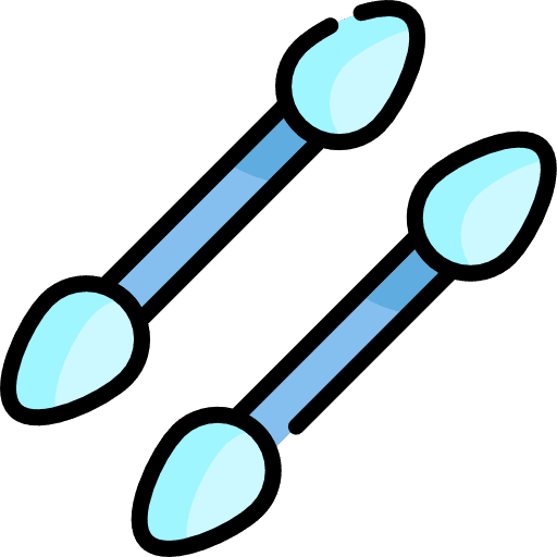 Cotton swab makeup cotton swab fashion icon
