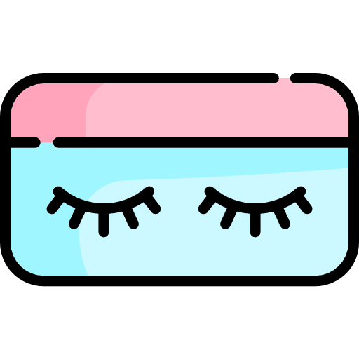 Eyelash beauty salon false eyelash icon