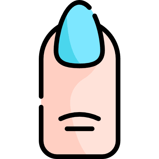 Nail women beauty makeup icon