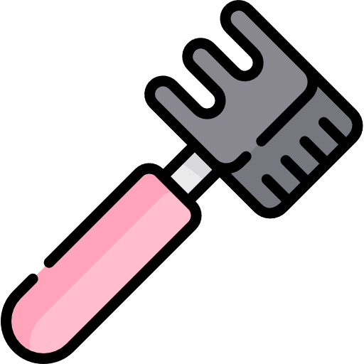 Eyebrows woman comb make up icon