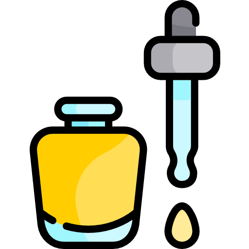 Oil make up oil grooming icon