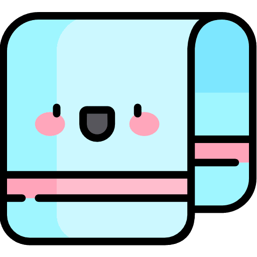 Towel towel dry clean icon