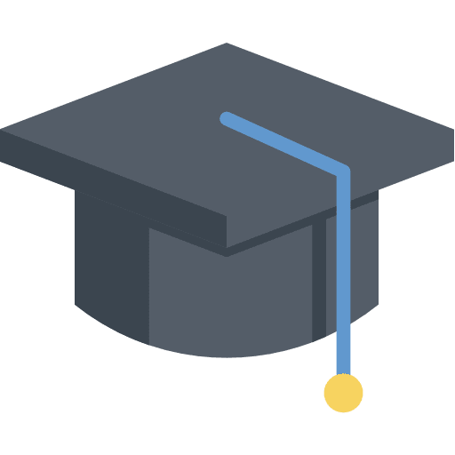 Cap tool graduate award icon