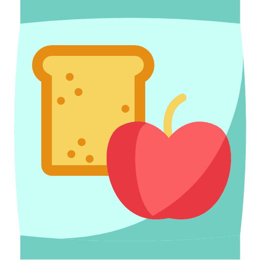 Snack snack school lunch apple icon