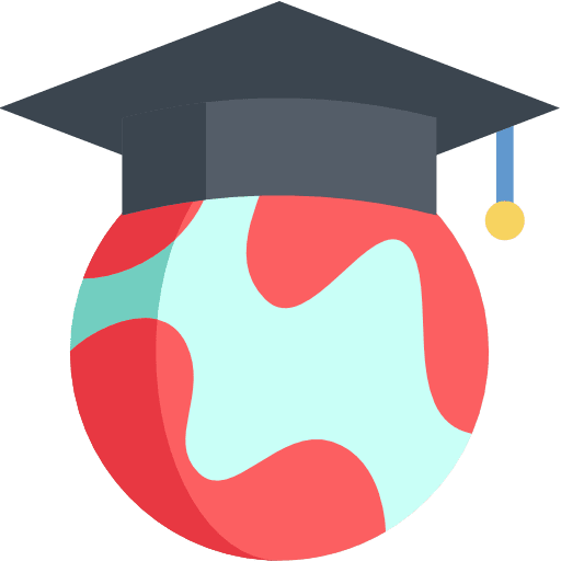 Earth earth graduate graduation icon