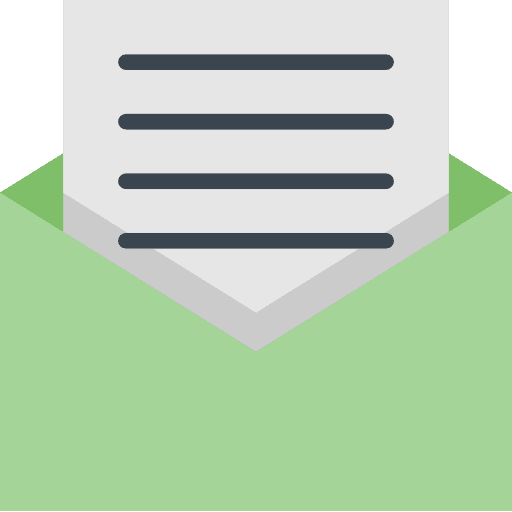 Mail email envelope note icon