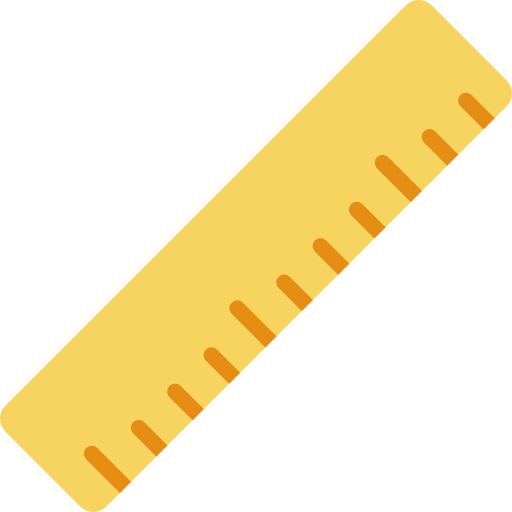 Ruler tools edit tools measuring tape icon