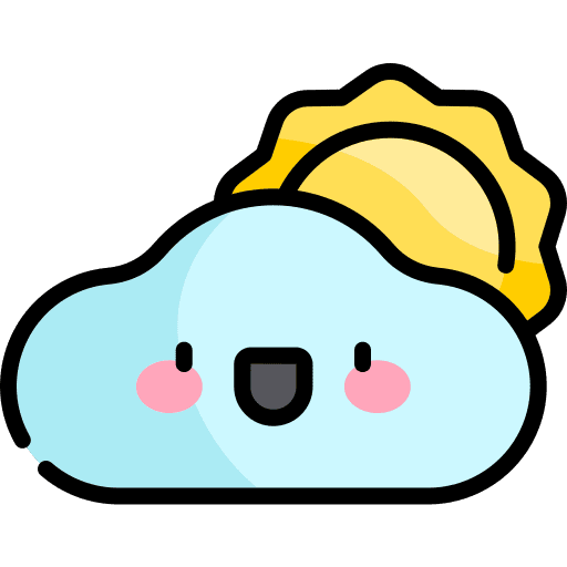 Cloud cloudy meteorology sunny icon