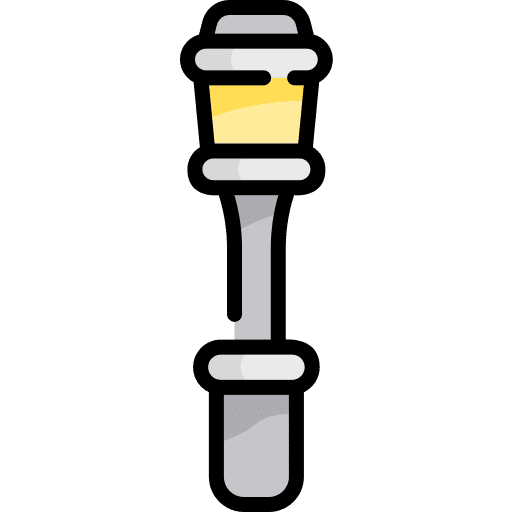 Lamppost streetlight light lamppost icon
