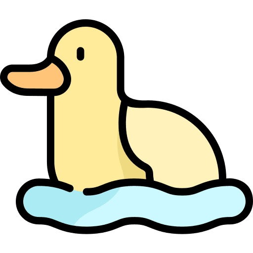 Duck animals duck beak icon