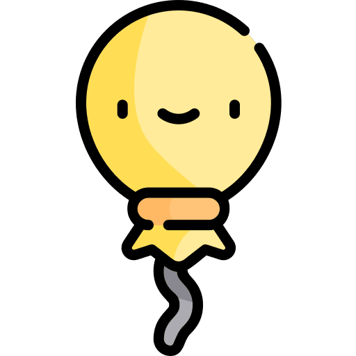 Balloon celebration balloon party icon
