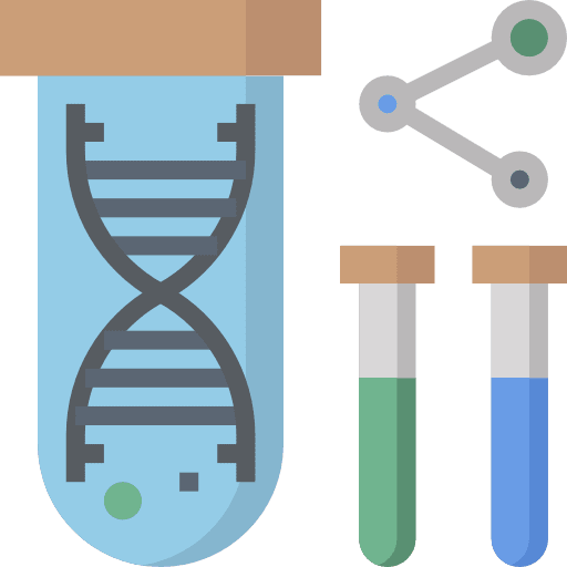 Genetical sequence genetics health icon