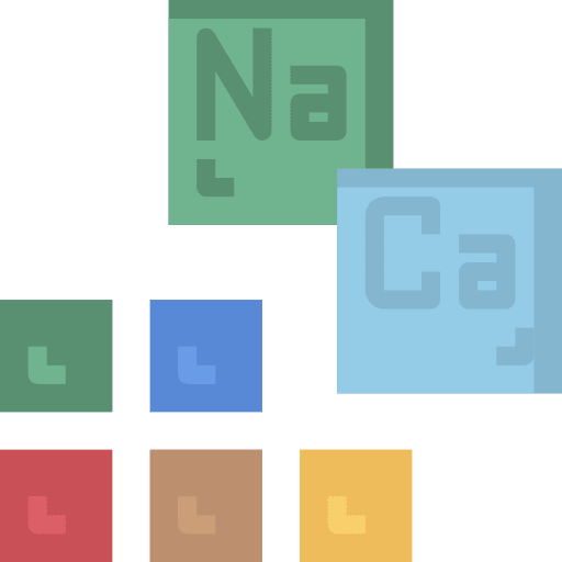 Periodic table science periodic table elements icon