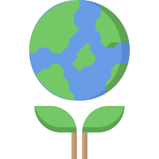 Ecology sustainability world ecologic icon