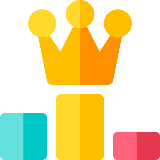 Rank sem podium ranking icon