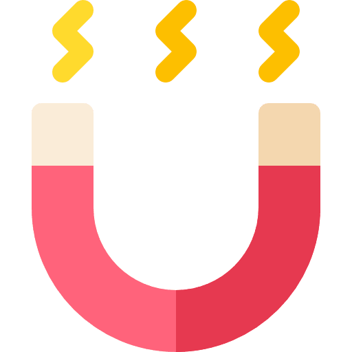 Attractive target attractive attraction icon