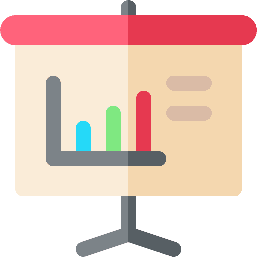 Strategy graph graphic strategy icon