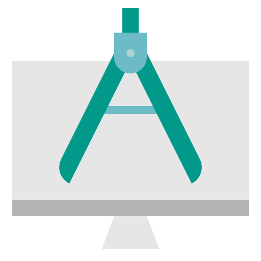 Architecture structure technology interface icon