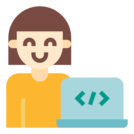 Developer code language technology computer icon