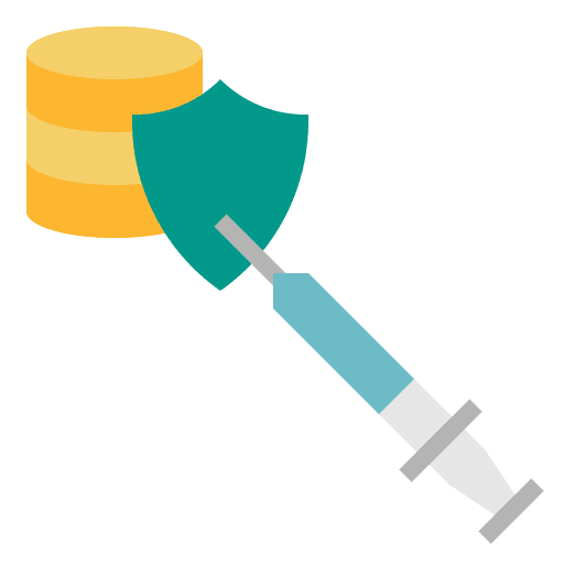 Injection interface technology injection icon