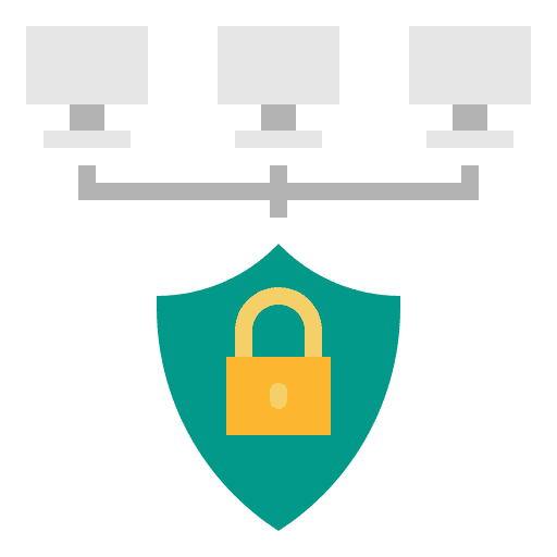 Network protection interface network icon