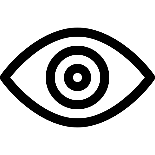 Gestures visualization gestures vision icon