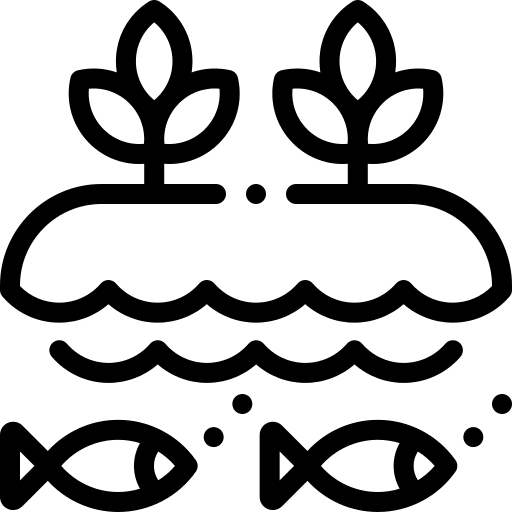 Animals farming leaves grow icon