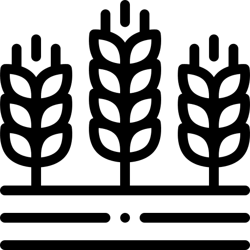 Barley branch leaves food and restaurant icon