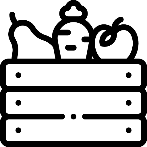 Farm farm food and restaurant farming and gardening icon