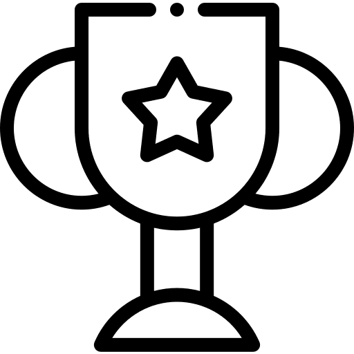 Award trophy award sports and competition icon