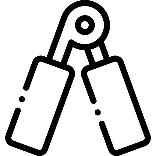 Expander sportive gym expander icon