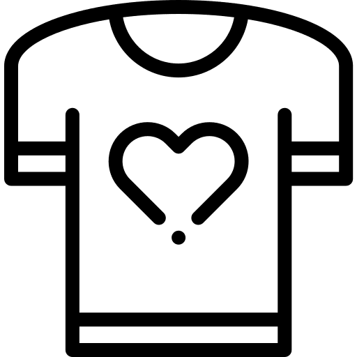 Healthy lifestyle tshirt healthy lifestyle garment icon