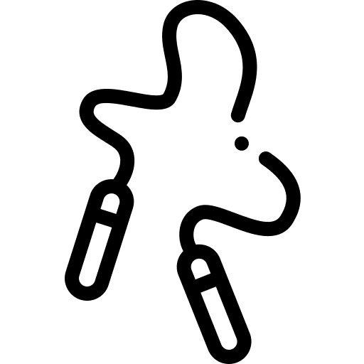 Jump rope jump rope jumping rope rope icon