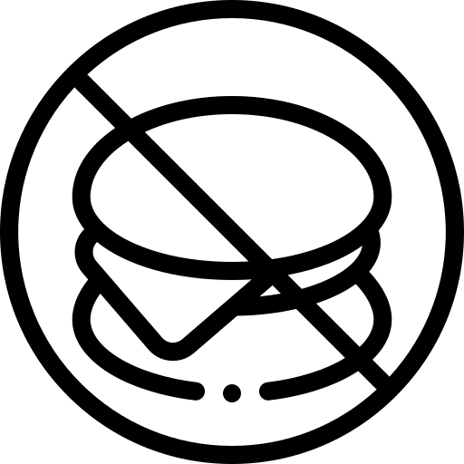 No fast food fast food unhealthy no fast food icon