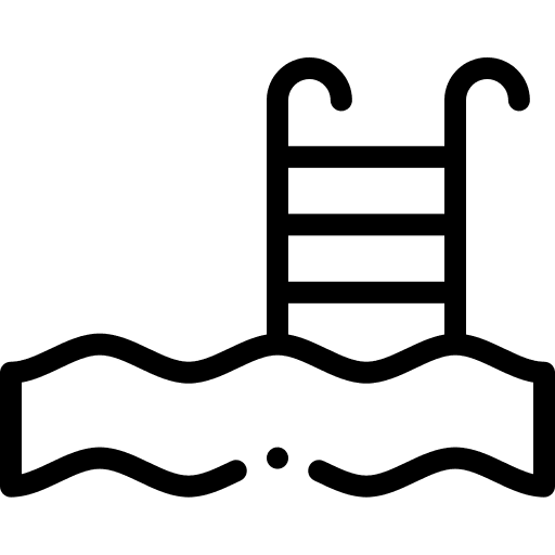 Swimming pool water swimming sports and competition icon