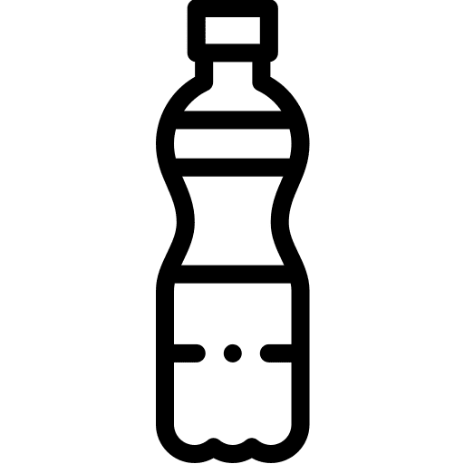 Water drink food bottle icon