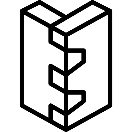 Construction and tools carpenter construction and tools joint icon