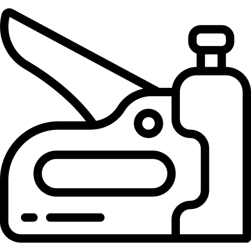 Staple gun home repair staple gun improvement icon