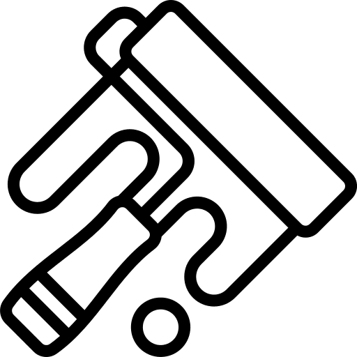 Paint roller painter edit tools roller icon