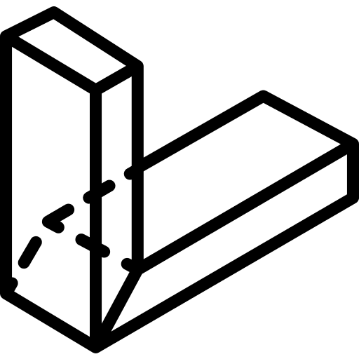 Construction and tools carpenter joint construction and tools icon