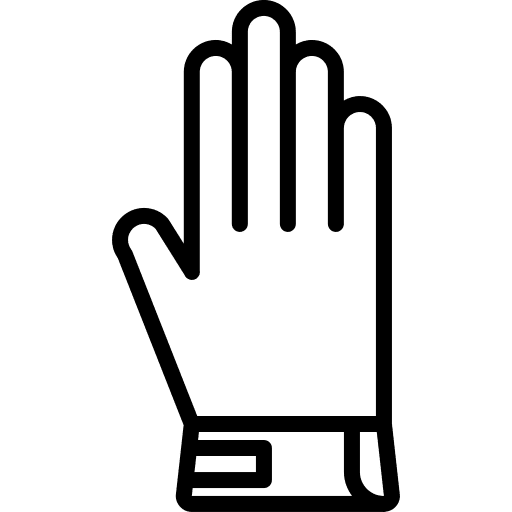 Gloves construction and tools rubber equipment icon