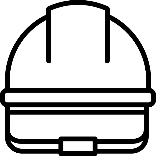 Hard hat safe hard hat construction icon